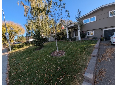 Front view of house