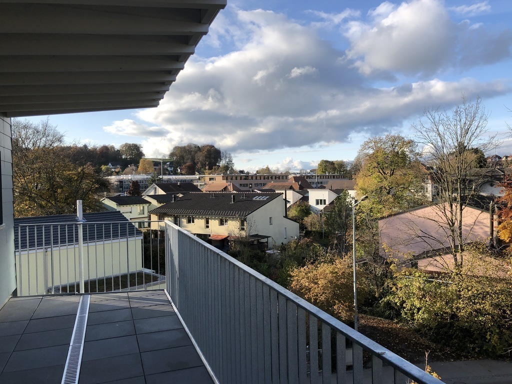 View in front of the entrance