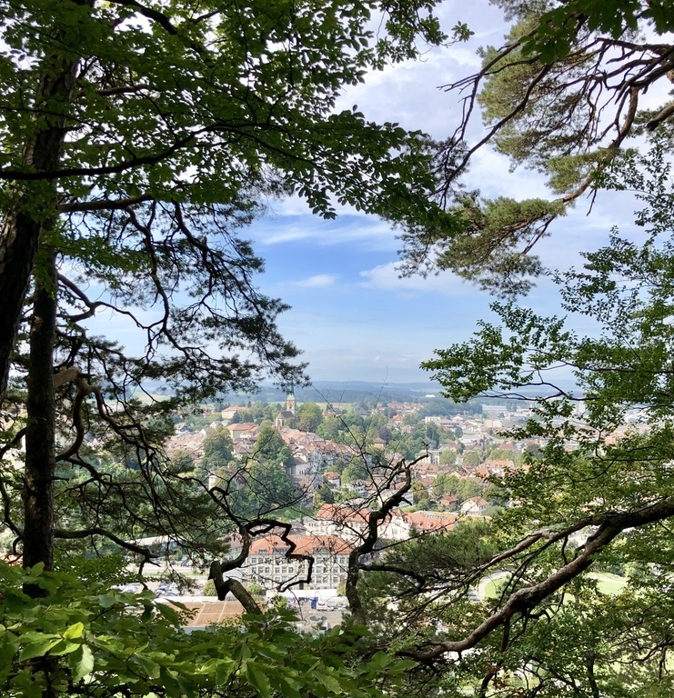 View from one of the hills over Burgdorf