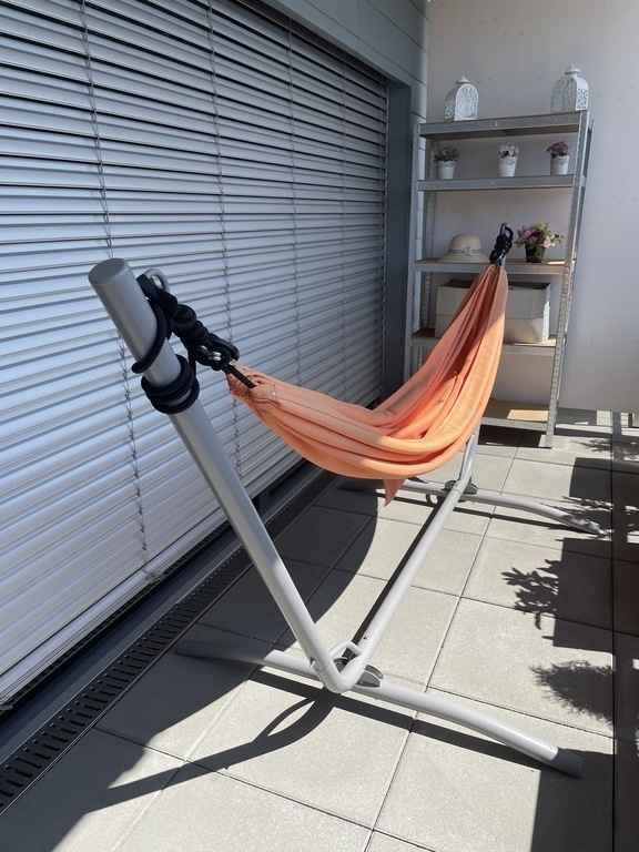 Terrace with hammock