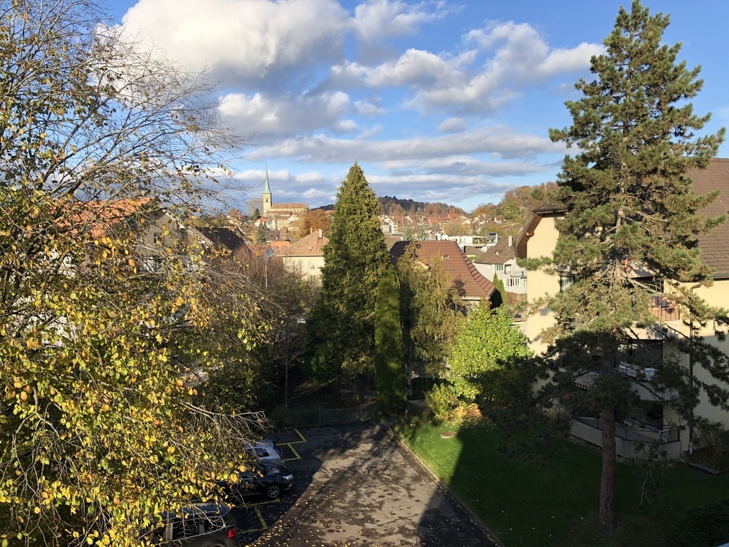 View in front of the entrance