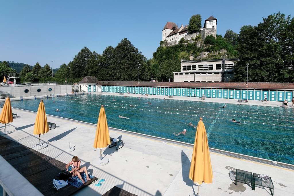 Outdoor pool in Burgdorf