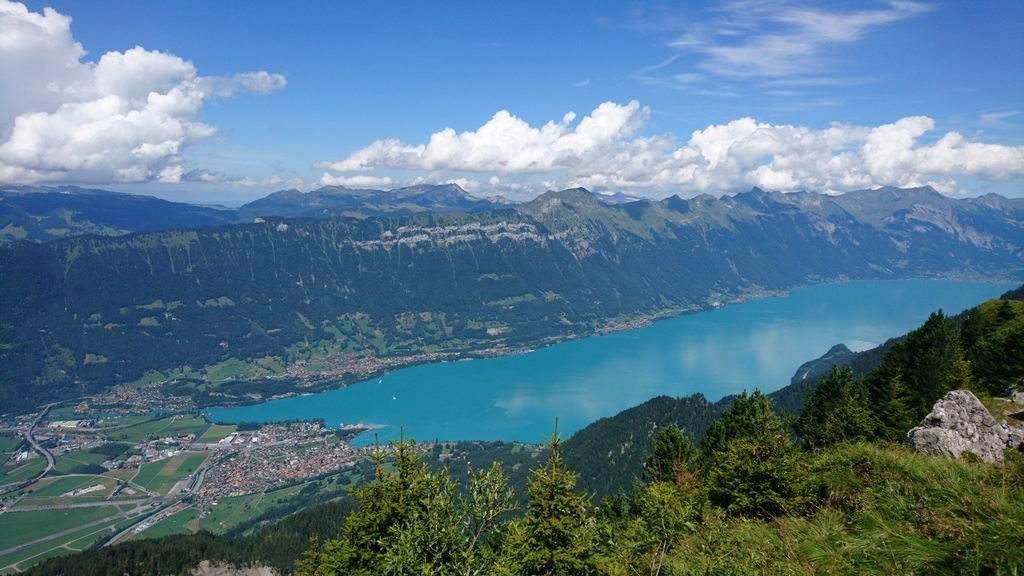 Lac de Thoune env une heure de chez nous