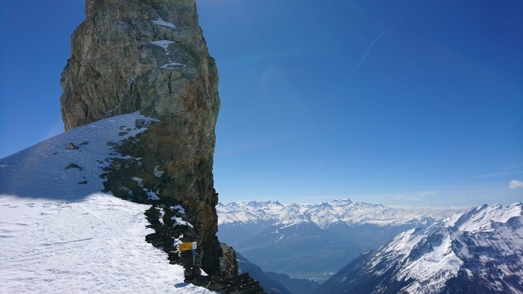 Le glacier des Diablerets à une heure de route