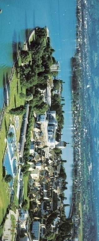 Arbon mit Freibad im Vordergrund