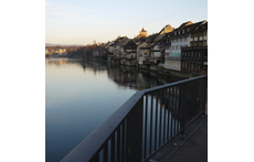 Rheinfelden mit Rhein und Altstadt