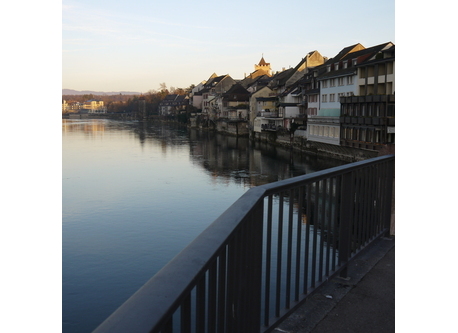 Rheinfelden mit Rhein und Altstadt