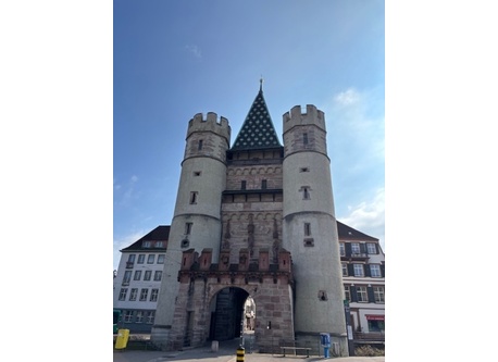 Spalentor - city gate at our doorstep