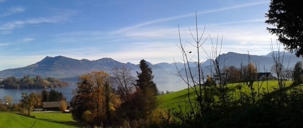 Blick vom Bireggwald, Wanderung in der Umgebung