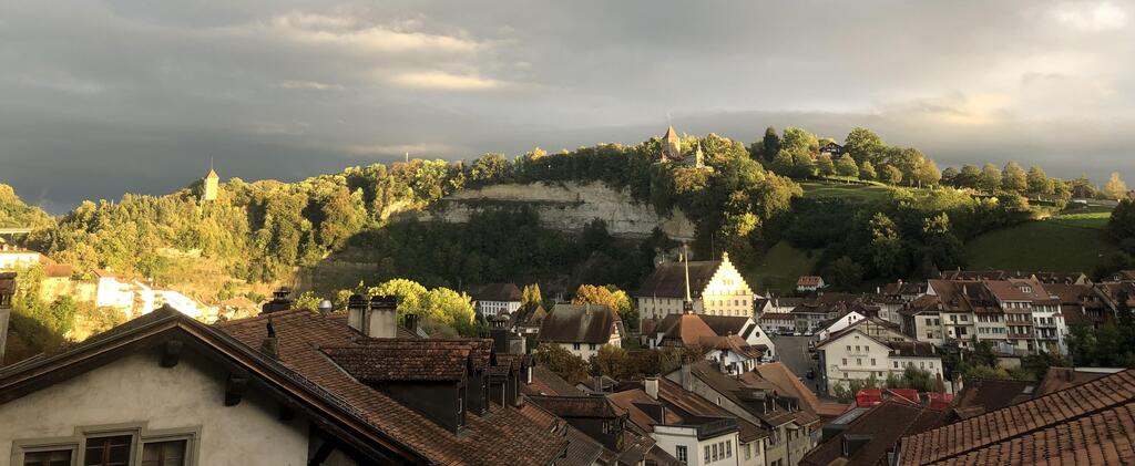 evening view from appartment