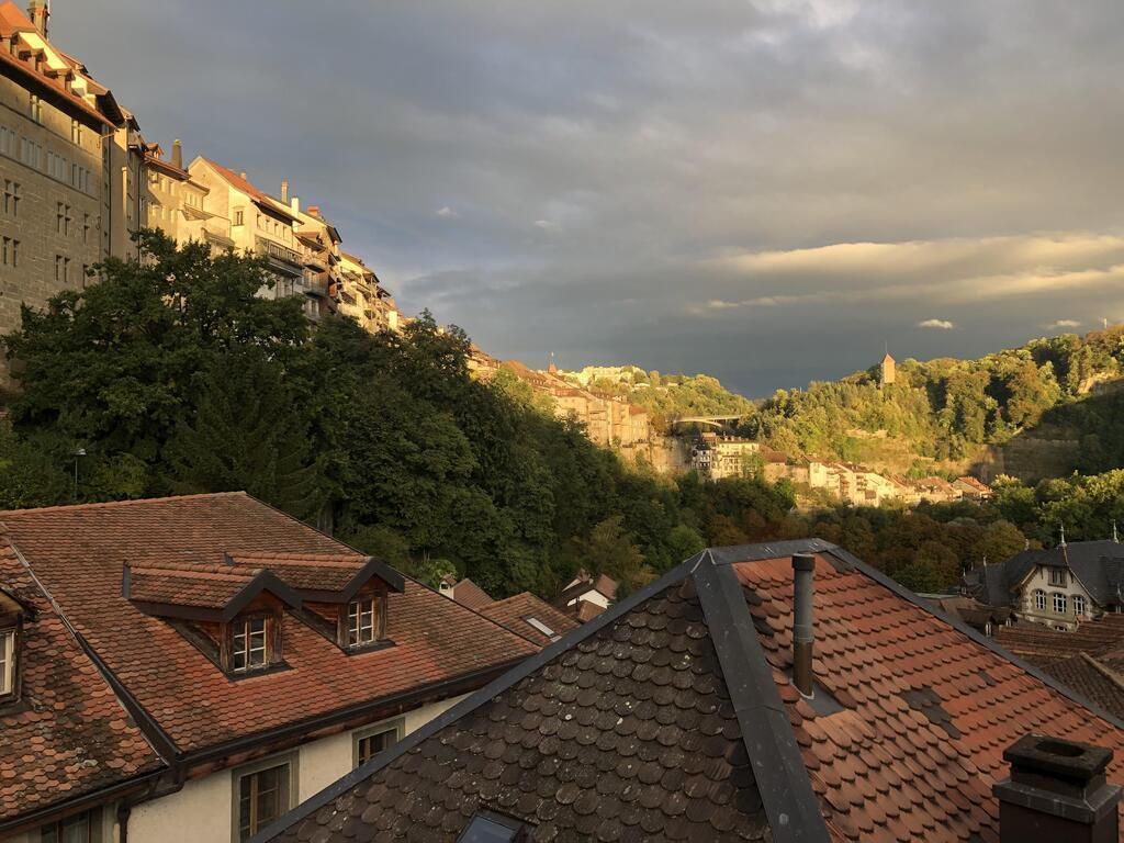 evening view from appartment