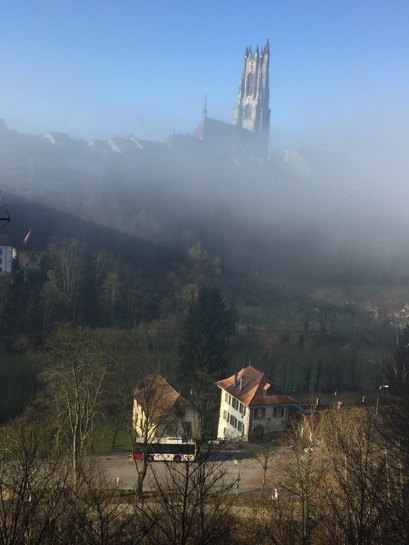 in autumn (in the old part of town)