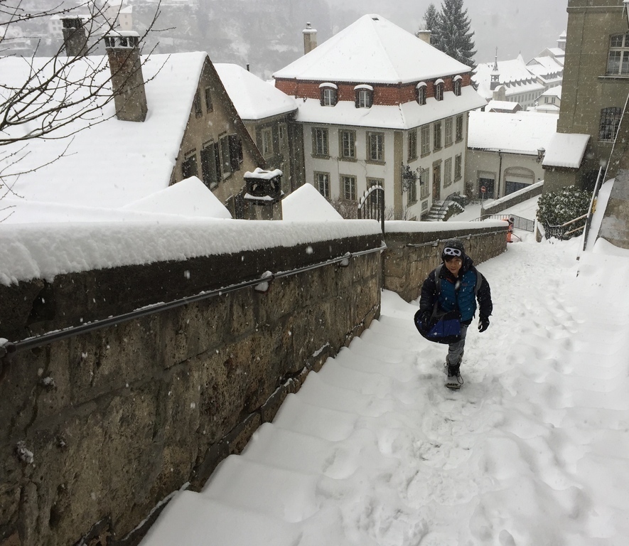 Not in every winter, we get so much snow...