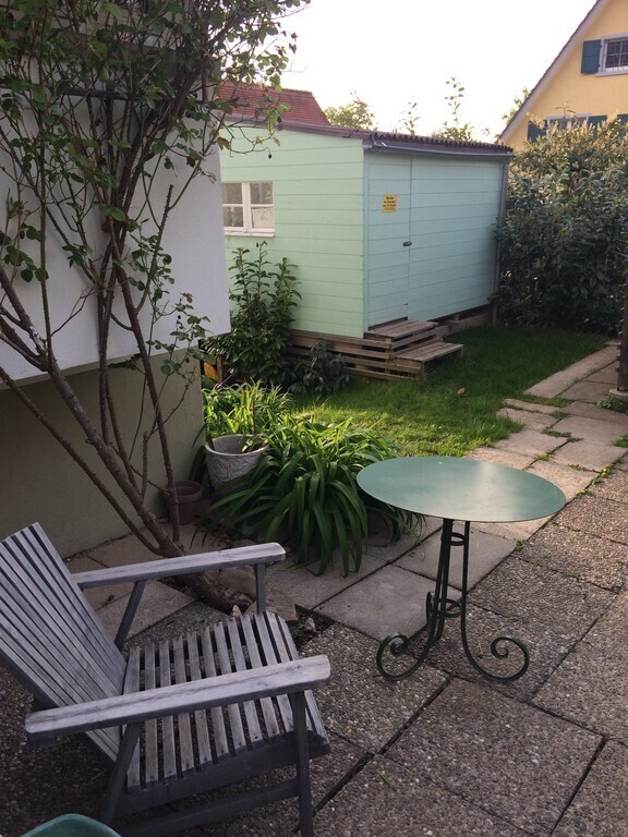 big playhouse in the garden