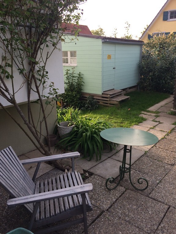 big playhouse in the garden