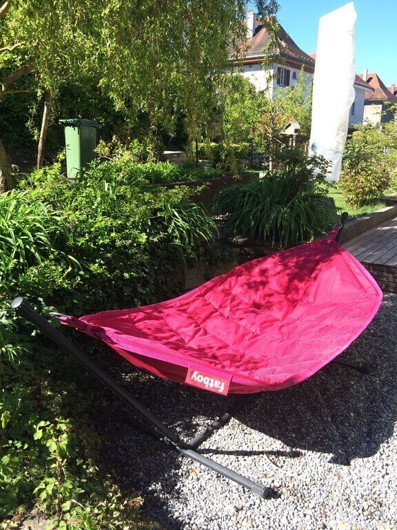 hammok in the garden