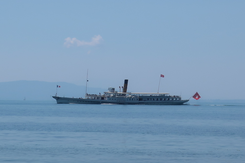 One of many historic boats still working
