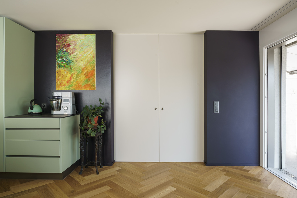 Blick zum Arbeitszimmer