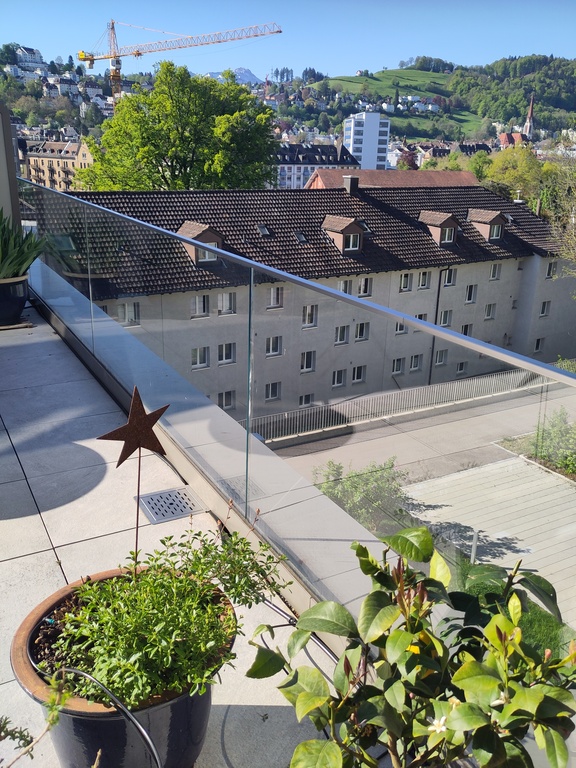 Blick auf den Alpstein (Säntis 2500 M.ü.M