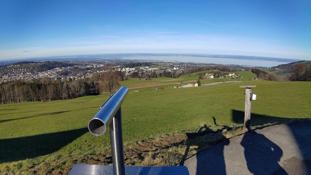 Blick zum Bodensee vom Freudenberg aus