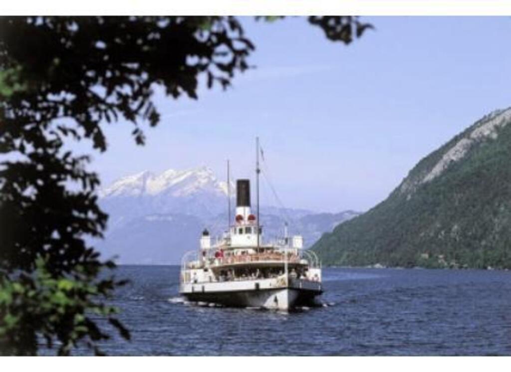 A trip on the lake with one of the old steamboats.