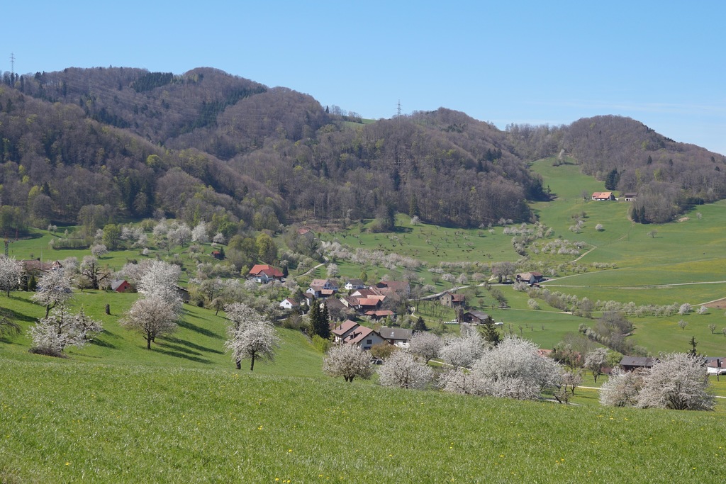 Oltingen (Jura), 40km away