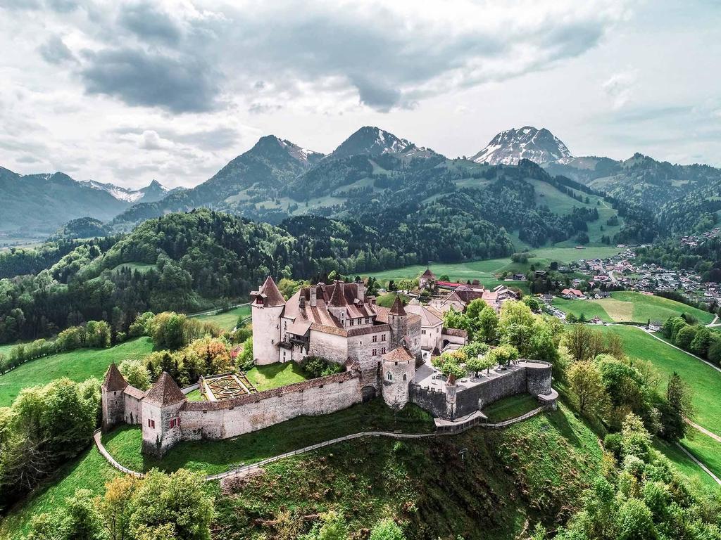 Gruyere, castle