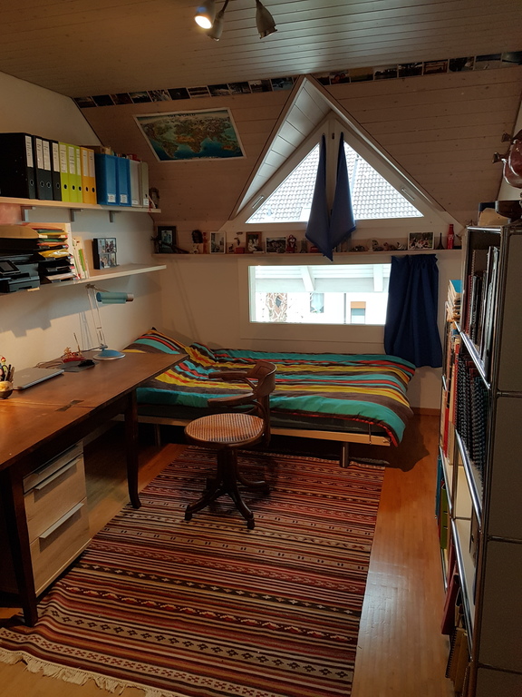 Office and guest bed