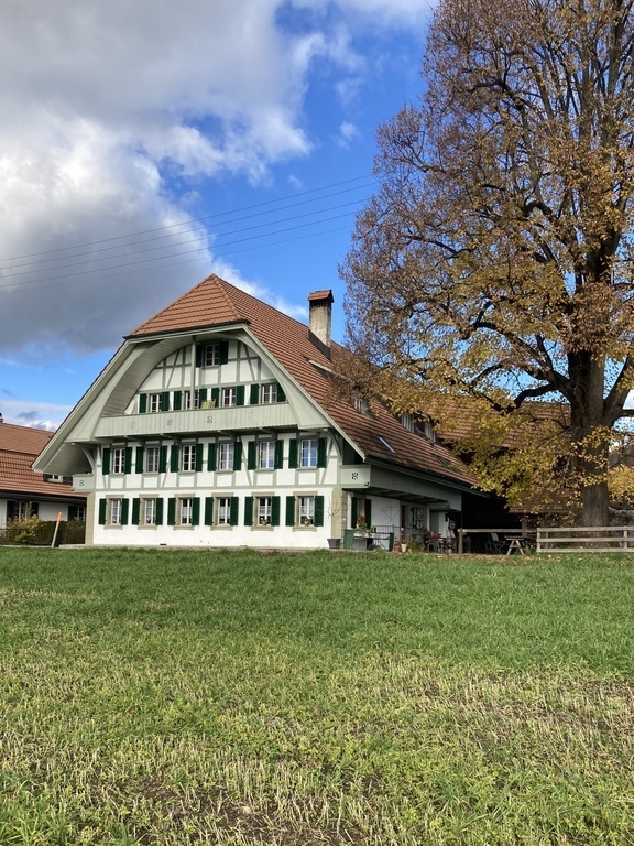 Front side of the house
