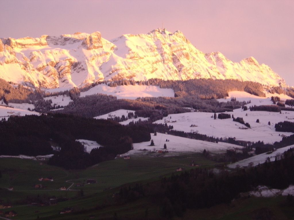 Säntis and the Alps, 15min drive by car