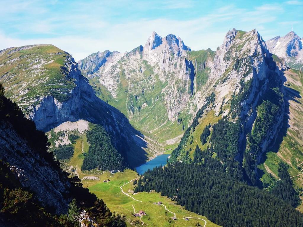 Seealpsee mit Säntis/30 minutes drive from St. Gallen