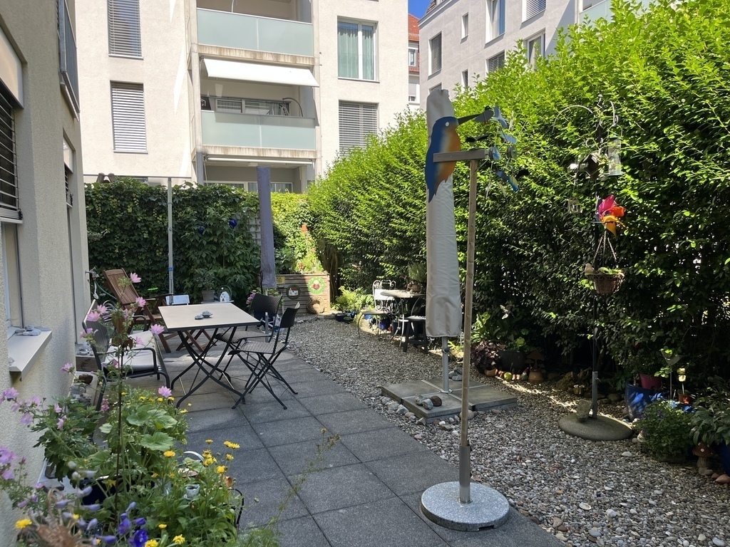 Gartensitzplatz/small garden backyard