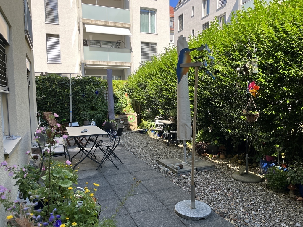 Gartensitzplatz/small garden backyard