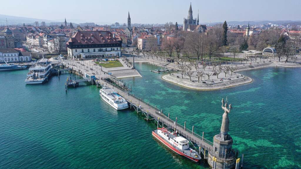 Konstanz/D. Constance in Germany. 50 minutes drive from St. Gallen