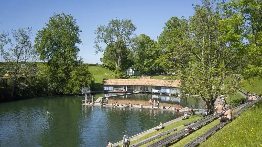 Dreiweihern St. Gallen/to go swimming