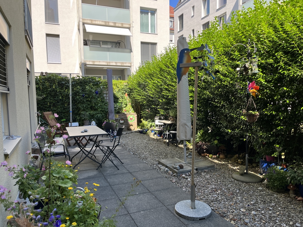 Gartensitzplatz/small garden backyard