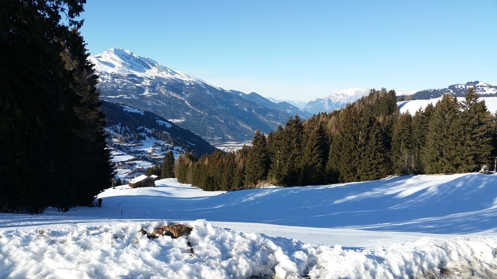 January 2017, Chur in the middel of this pictures