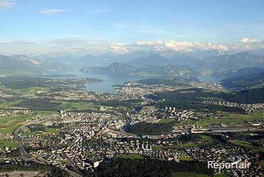 Luftaufnahme Gemeinde Emmen