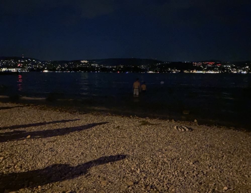 Naher Badeplatz am Zürichsee