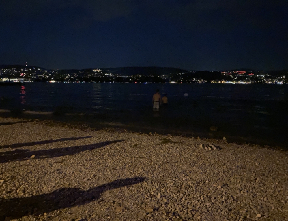 Naher Badeplatz am Zürichsee