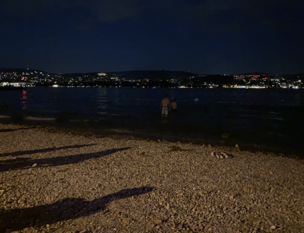 Naher Badeplatz am Zürichsee