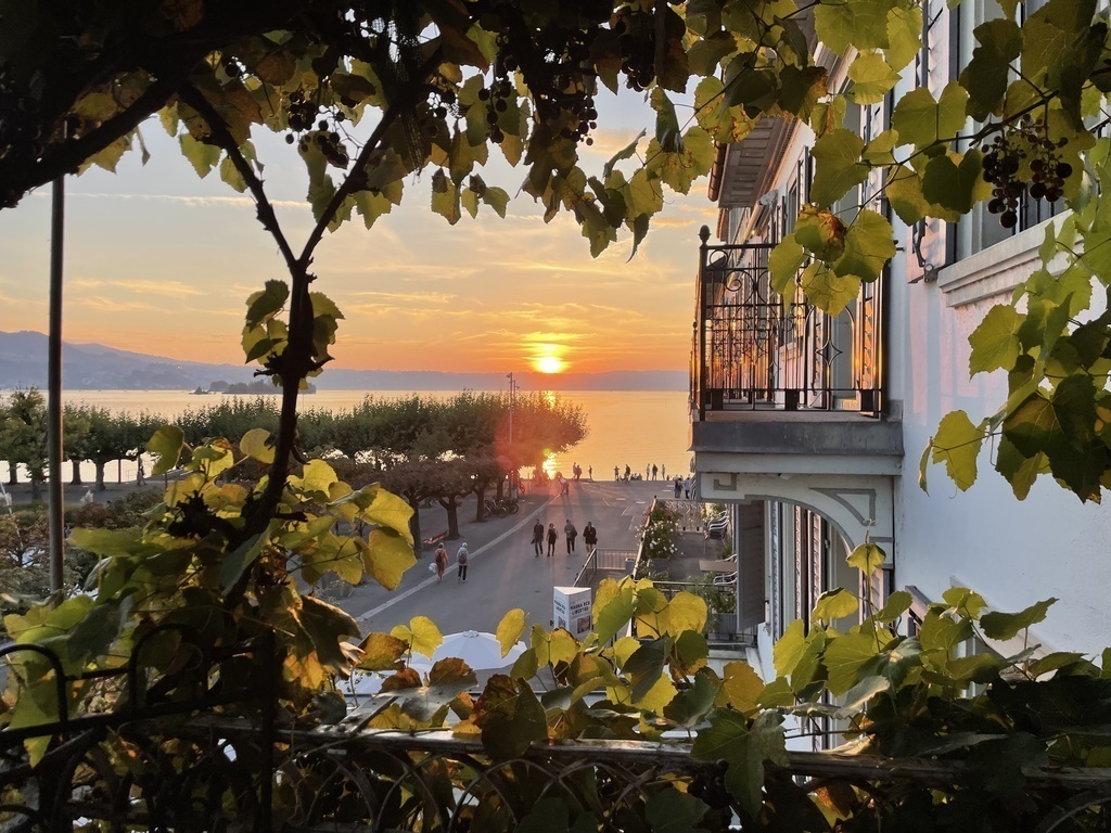 Sunset in the evening