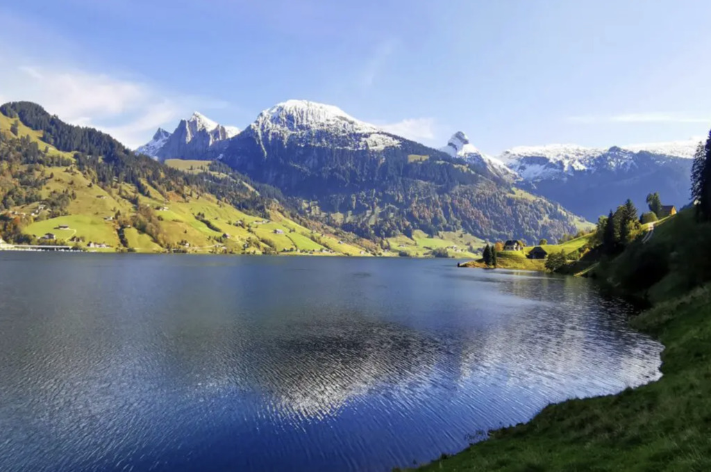 Lake of Wägital: famous for fishing