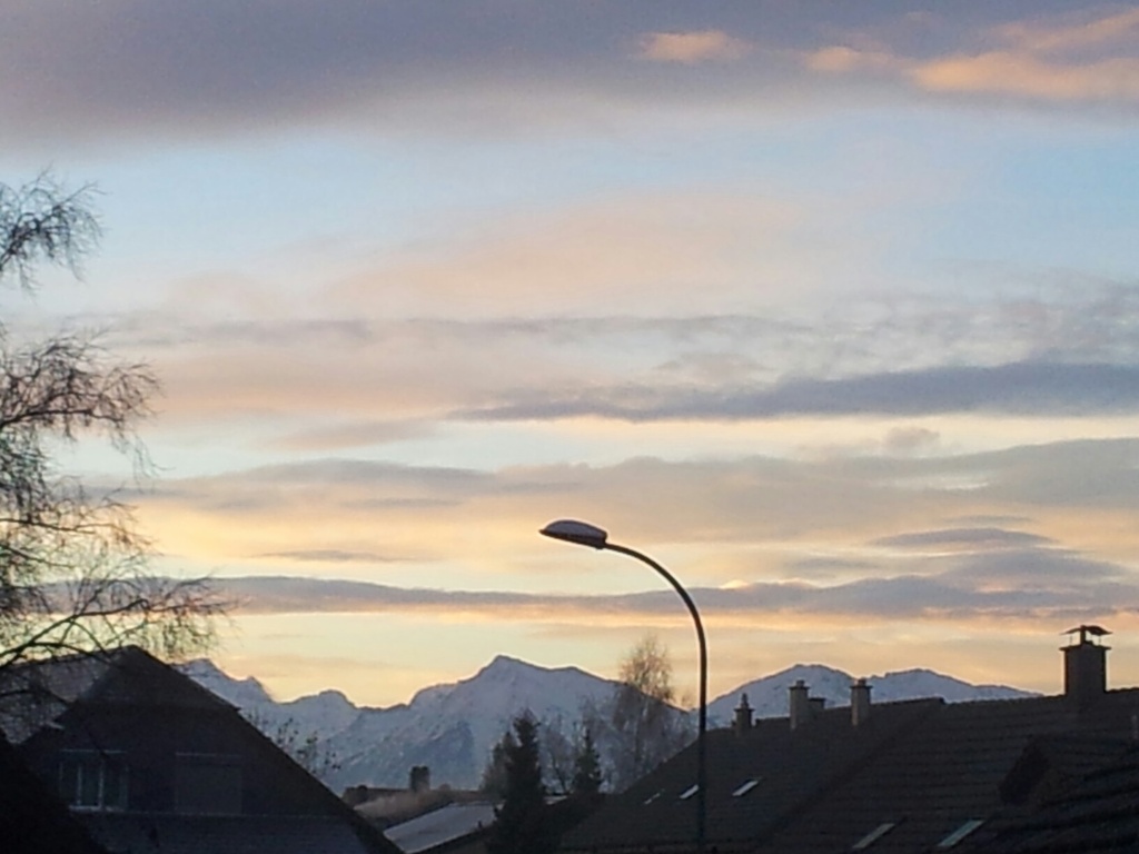 07:00 a.m.  winter - the view from my the terrace