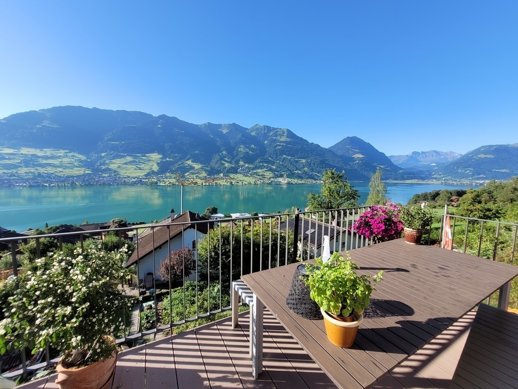 View from our balcony