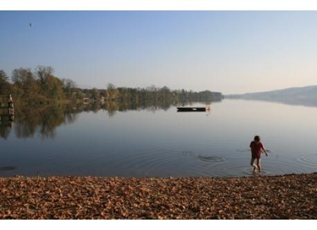Lake Baldegg - 8 km away