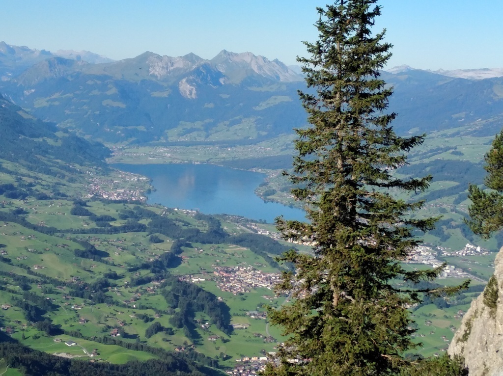 Lake of Sarnen from the Stanserhorn