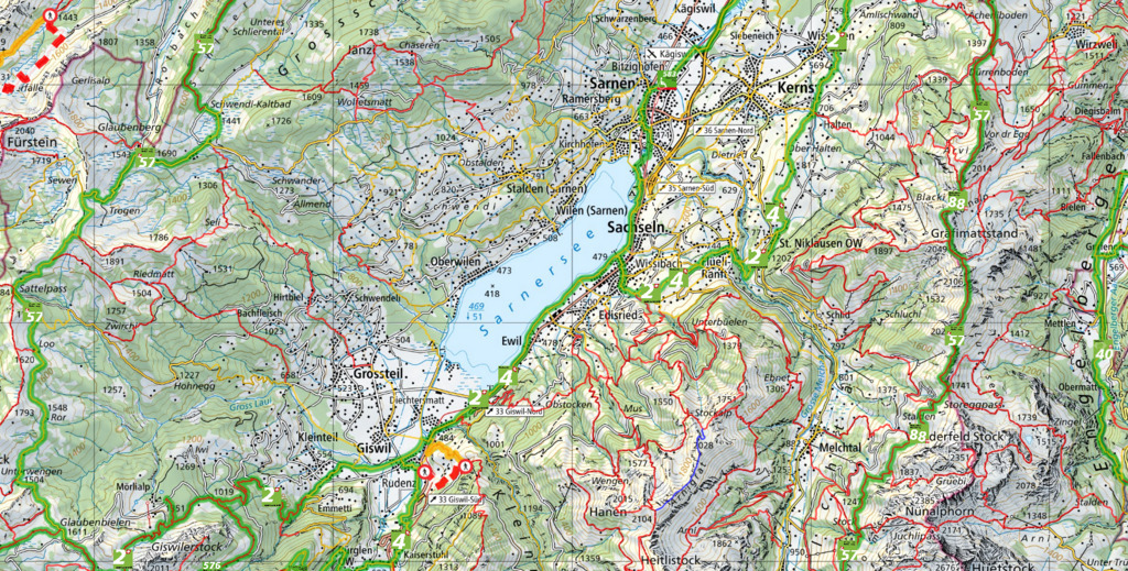 Walks around Sachseln