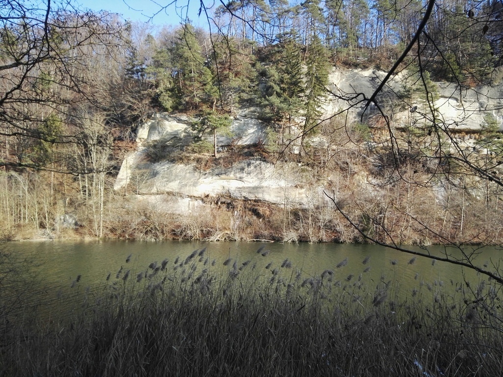 walk along the river "Sarine" in Fribourg