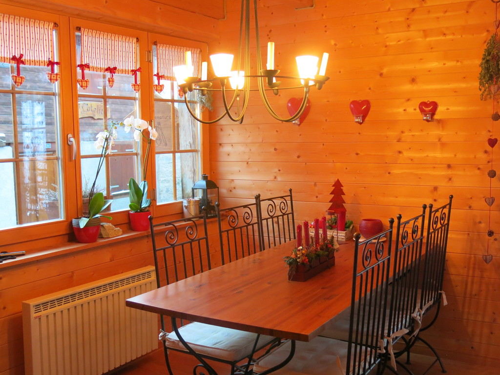 L'espace salle à manger